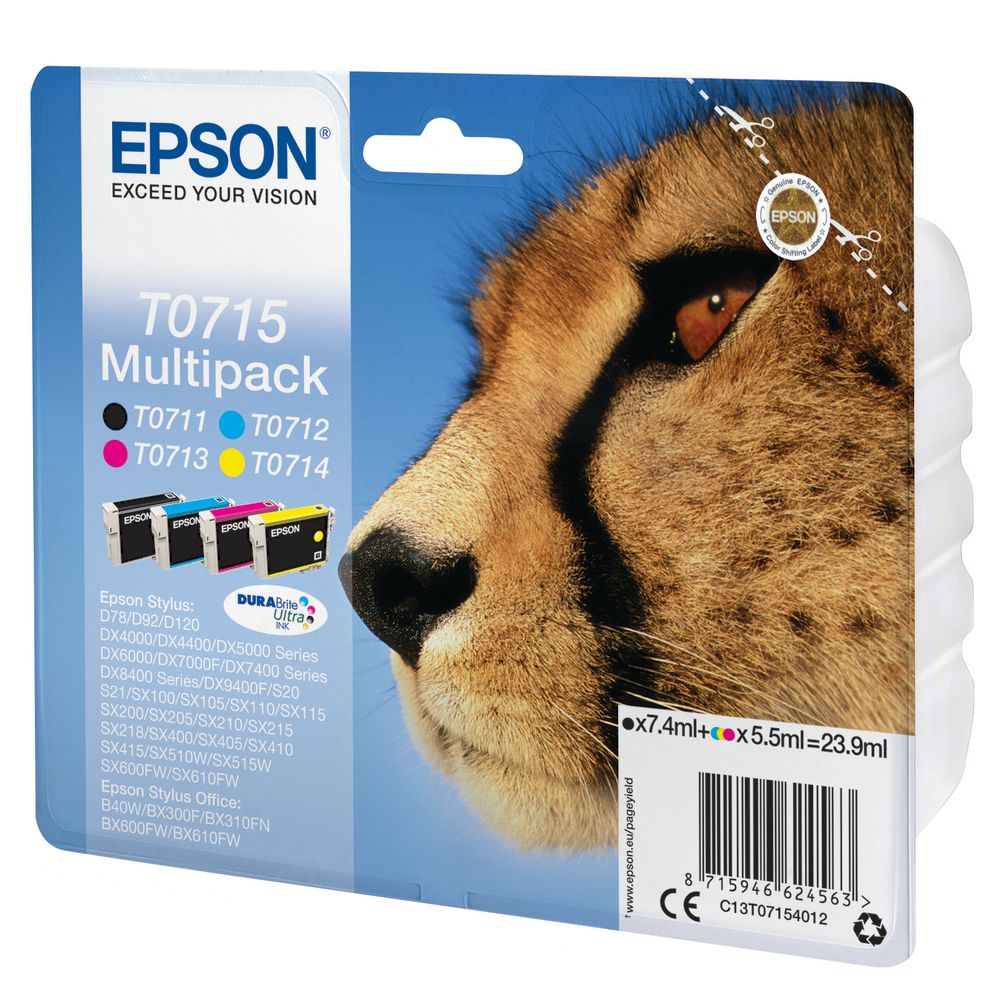 Epson T 715 Voordeelset Origineel epson kopen in de aanbieding
