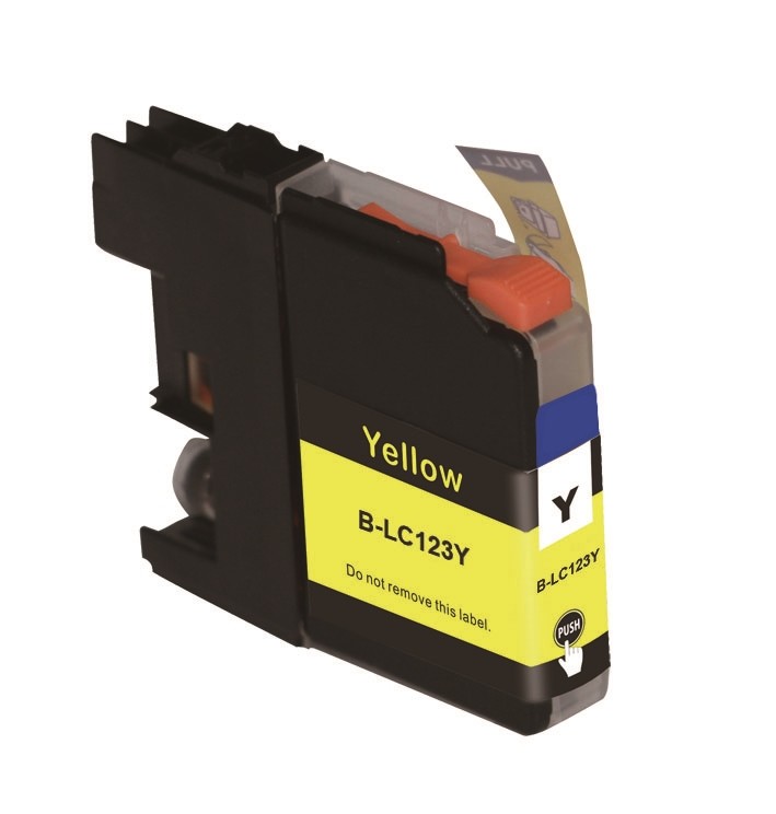 Huismerk Brother Lc 121 Lc 123 Geel huismerk kopen in de aanbieding