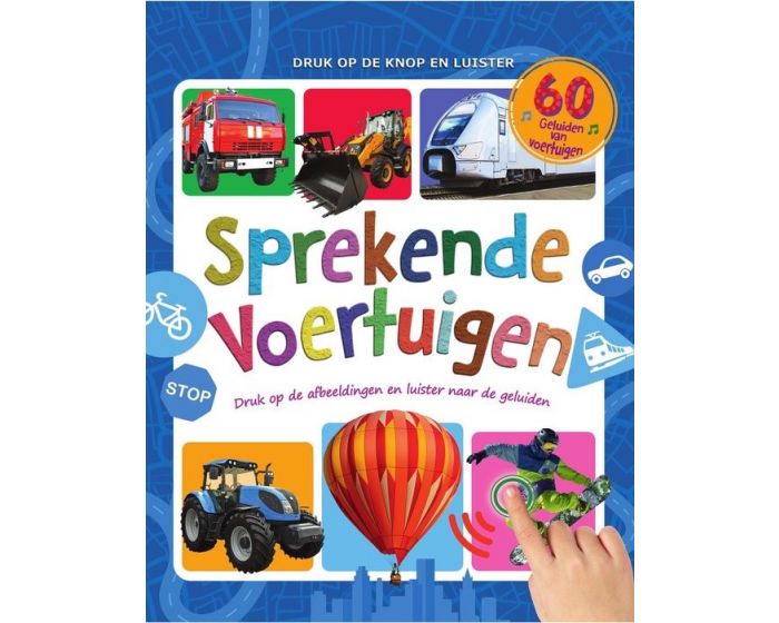 Sprekende voertuigen - geluiden boek