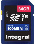 Integral SDXC 64GB V10 100 MB/s