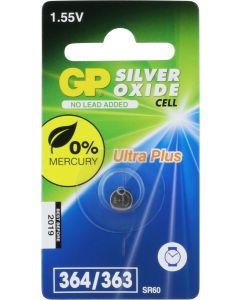 GP Horlogebatterij 364 (SR621SW) Low drain, blister 1