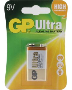 GP Ultra Alkaline 9V blok, blister 1