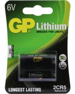 GP Photo Lithium 2CR5 (DL245), blister 1