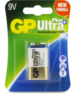 GP Ultra Plus Alkaline 9v E-blok