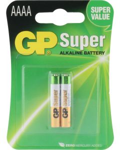 GP Super Alkaline AAAA, blister 2