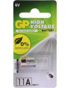 GP Hoog voltage alkaline rondcel 11A (MN11), blister 1