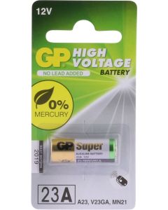 GP Hoog voltage alkaline rondcel 23A (MS21 / MN21), blister 1