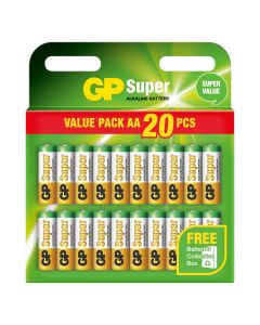 GP Super Alkaline AA 20 pack