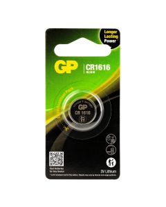 GP Lithium knoopcel CR1616, blister 1