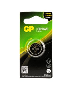 GP Lithium knoopcel CR1620, blister 1