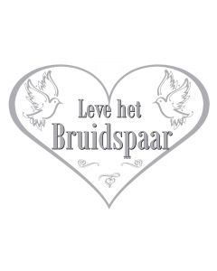 Deurbord Leve Het Bruidspaar