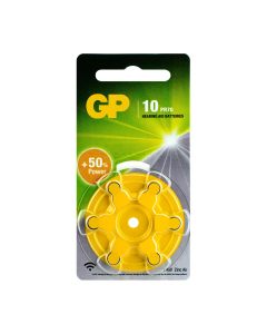 GP Hoorapparaat batterij ZA10, blister 6