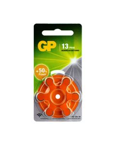 GP Hoorapparaat batterij ZA13, blister 6