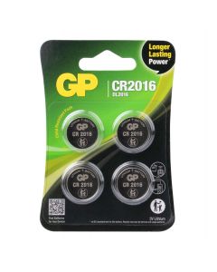 GP Lithium knoopcel CR2016, blister 4