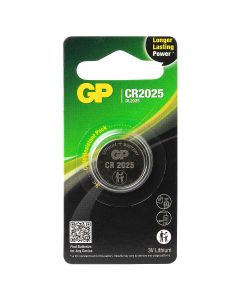 GP Lithium knoopcel CR2025, blister 1