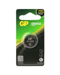 GP Lithium knoopcel CR2032, blister 1