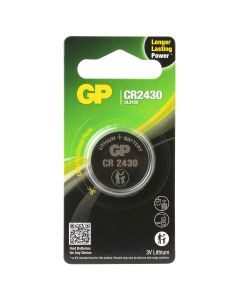 GP Lithium knoopcel CR2430, blister 1