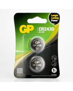 GP Lithium knoopcel CR2430, blister 2