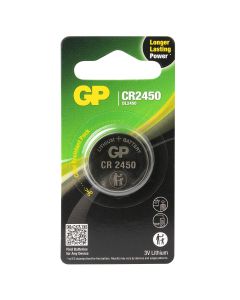 GP Lithium knoopcel CR2450, blister 1