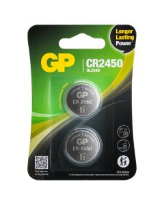 GP Lithium knoopcel CR2450, blister 2