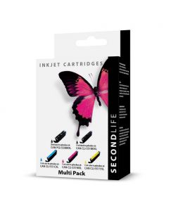 SecondLife - Multipack Canon 550 Black & 551 Serie