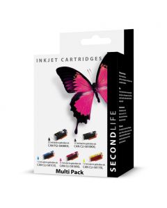 SecondLife - Multipack Canon 580/581 XL serie