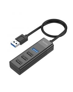  Hoco 4 poorts HUB Cable - USB-A naar USB-A 2.0 en 3.0