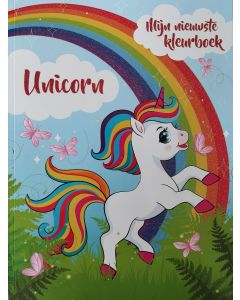 Mijn nieuwste kleurboek unicorn