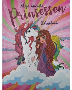 Mijn mooiste prinsessen kleurboek