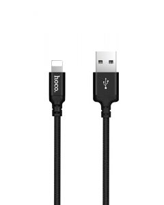 Hoco Charge&Synch Lightning Cable Black (1 meter)