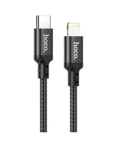 Hoco Charge&Sync USB-C - Lightning Cable Black (2 meter)