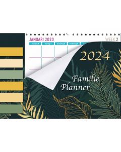 Familieplanner XL 2024 (week begint op Maandag)
