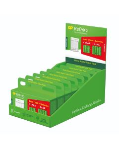 GP Counterdisplay 8x ReCyko 4x AAA 4x AA Startersset