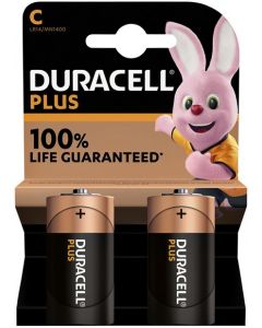 Duracell Plus Alkaline C blister 2 (LR14)