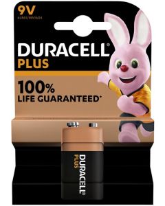 Duracell Plus Alkaline 9V blister 1 (6LR61)