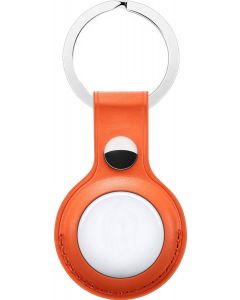 Hoco Protective Leather Keychain for Airtag - Orange