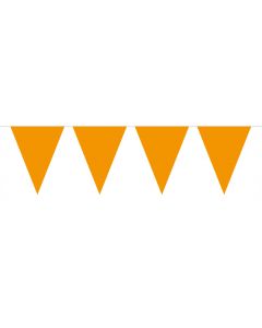 Oranje Mini Vlaggenlijn - 3 meter