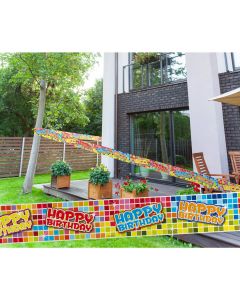 Afzetlint Birthday Blocks - 7 meter