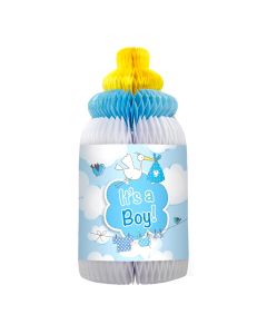 Honeycomb Baby Bottle Its a Boy