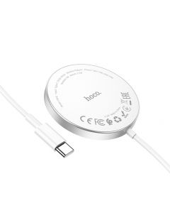 Hoco - 3 in 1 Magnetic Wireless Fast Charger - White