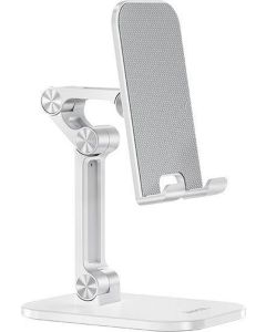 Hoco Kunststof Opvouwbare Desktop Stand - Wit