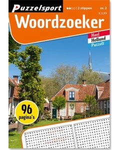 Puzzelsport Puzzelboek 96 pag. Woordzoeker 2*