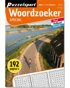 Puzzelsport Puzzelboek 192 pag. Woordzoeker 2-3*