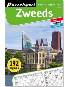 Puzzelsport Puzzelboek 192 pag. Zweeds 2-3*