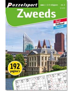 Puzzelsport Puzzelboek 192 pag. Zweeds 2-3*