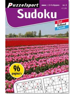 Puzzelsport Puzzelboek 96 pag. Sudoku 2-4*