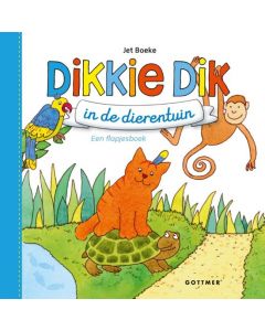 Dikkie Dik in de dierentuin - Een flapjesboek