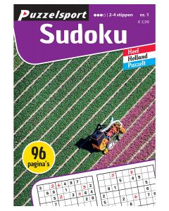 Puzzelsport Puzzelboek 96 pag. Sudoku 2-4*