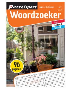 Puzzelsport Puzzelboek 96 pag. Woordzoeker 2*