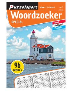 Puzzelsport Puzzelboek 96 pag. Woordzoeker Special 3*